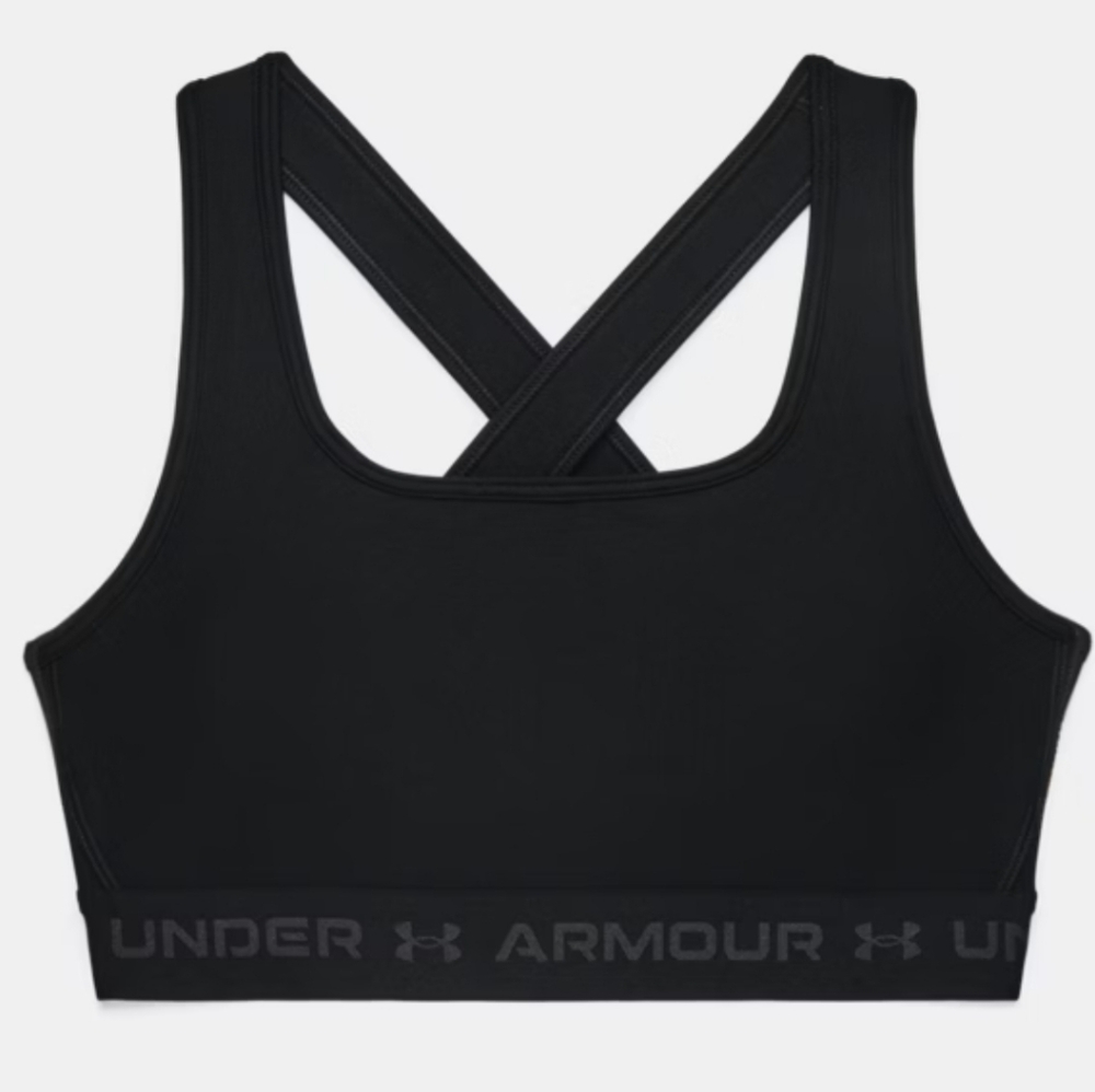 NWOT Under Armour Mid Cross Back sports bra
